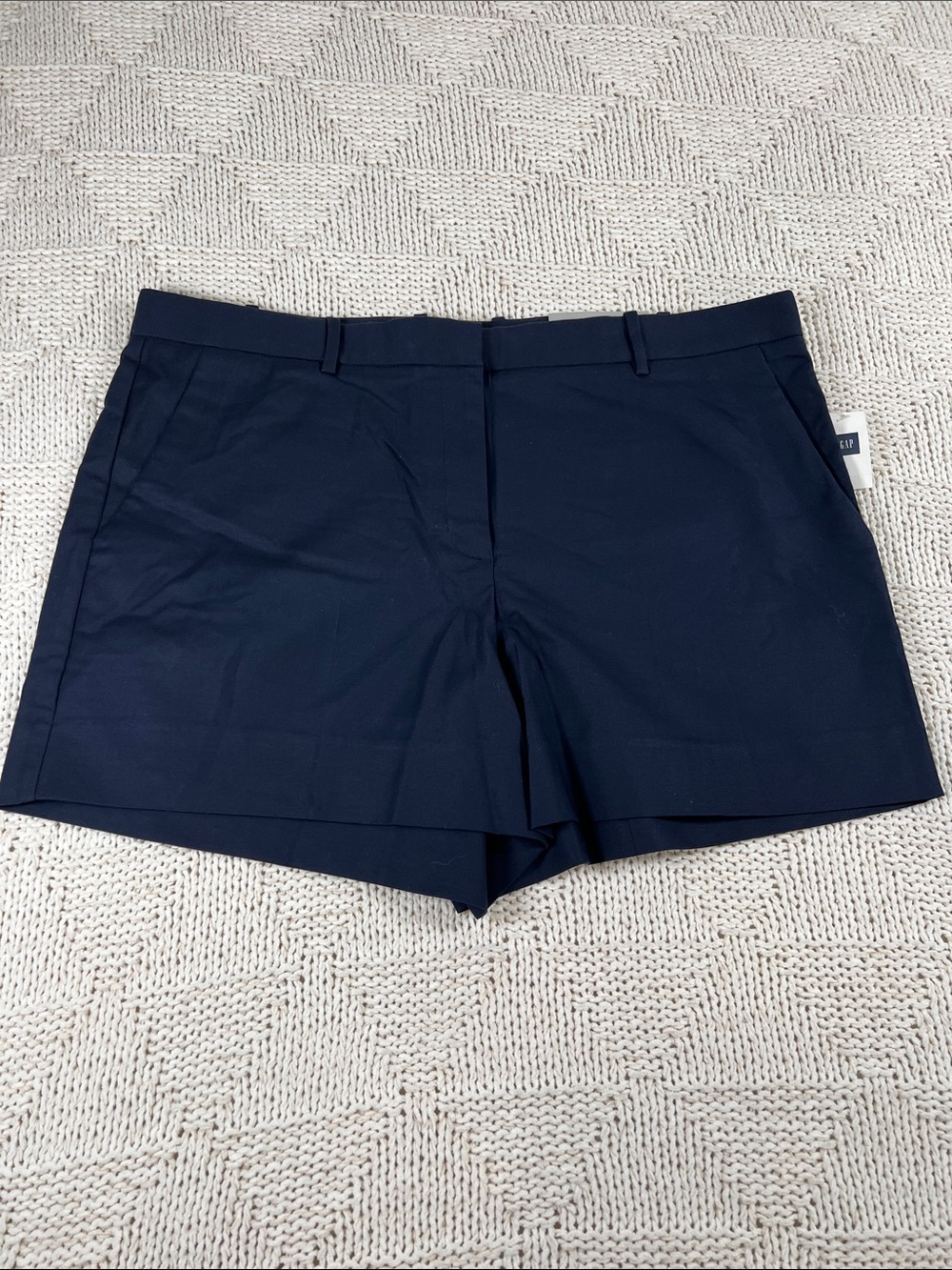 GAP Navy Tailored Shorts